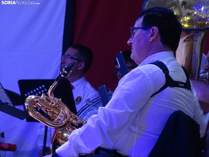 Una imagen del concierto este domingo de la Banda. /PC