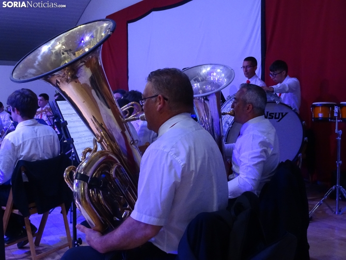 Una imagen del concierto este domingo de la Banda. /PC