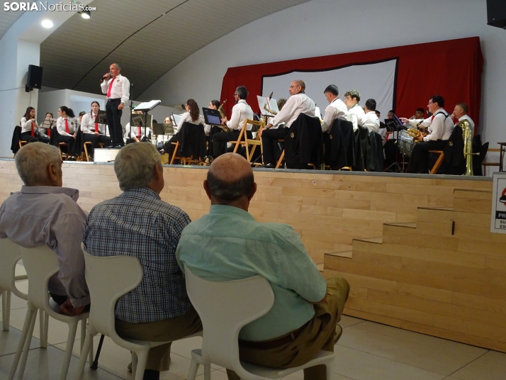 Una imagen del concierto este domingo de la Banda. /PC