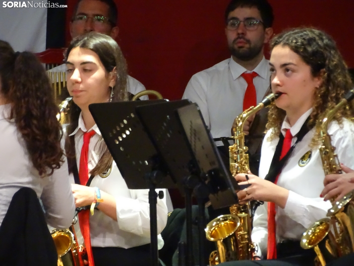 Una imagen del concierto este domingo de la Banda. /PC