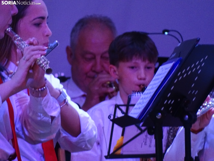 Una imagen del concierto este domingo de la Banda. /PC