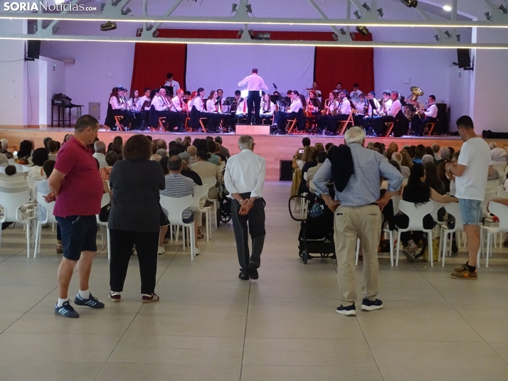Una imagen del concierto este domingo de la Banda. /PC