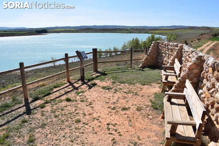 El pantano de Monteagudo supera los niveles del año pasado y roza el 87 %