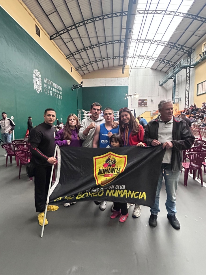 El Club Boxeo Numancia suma un nuevo triunfo tras el exitoso estreno de Marcos Hernández
