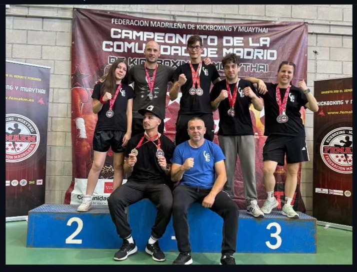 El kickboxing soriano brilla en Madrid rumbo al Nacional