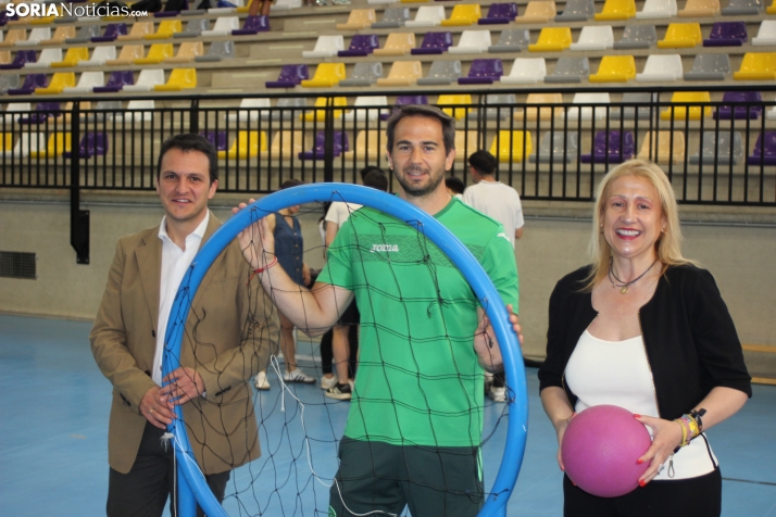 En im&aacute;genes: M&aacute;s de 300 escolares juegan a la pelota numantina, un innovador deporte creado en S