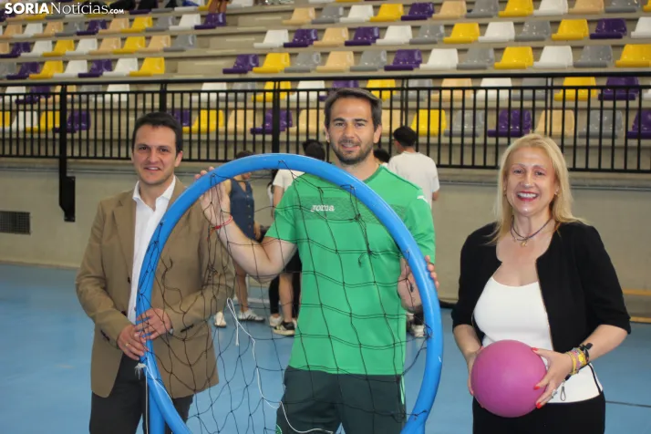En im&aacute;genes: M&aacute;s de 300 escolares juegan a la pelota numantina, un innovador deporte creado en S