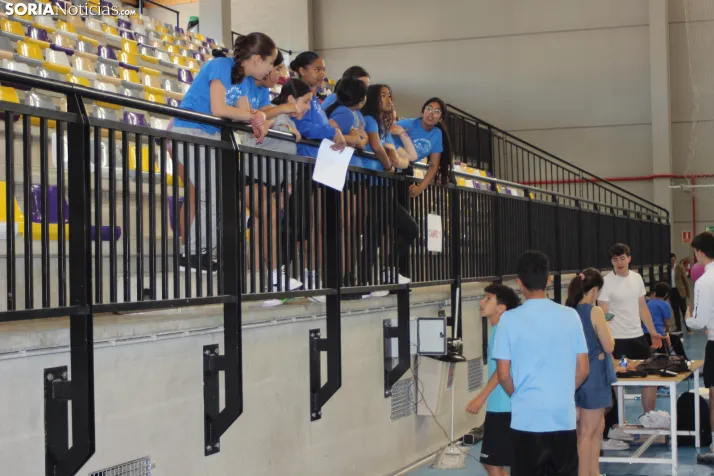 En im&aacute;genes: M&aacute;s de 300 escolares juegan a la pelota numantina, un innovador deporte creado en S