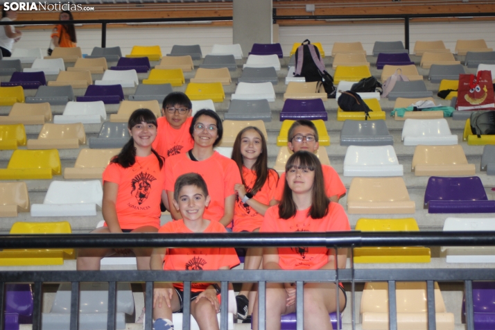 En im&aacute;genes: M&aacute;s de 300 escolares juegan a la pelota numantina, un innovador deporte creado en S