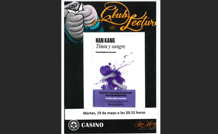 El Club de la Lectura del Casino debate este martes sobre Han Kang
