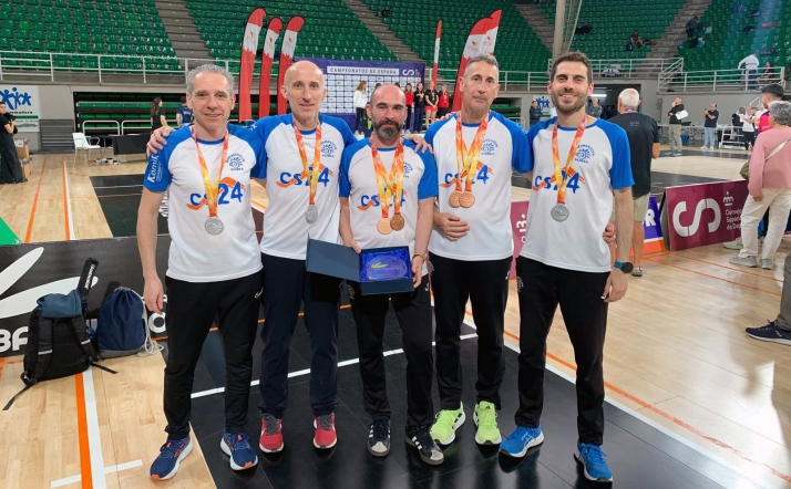 El Bádminton Soria brilla en el Nacional senior