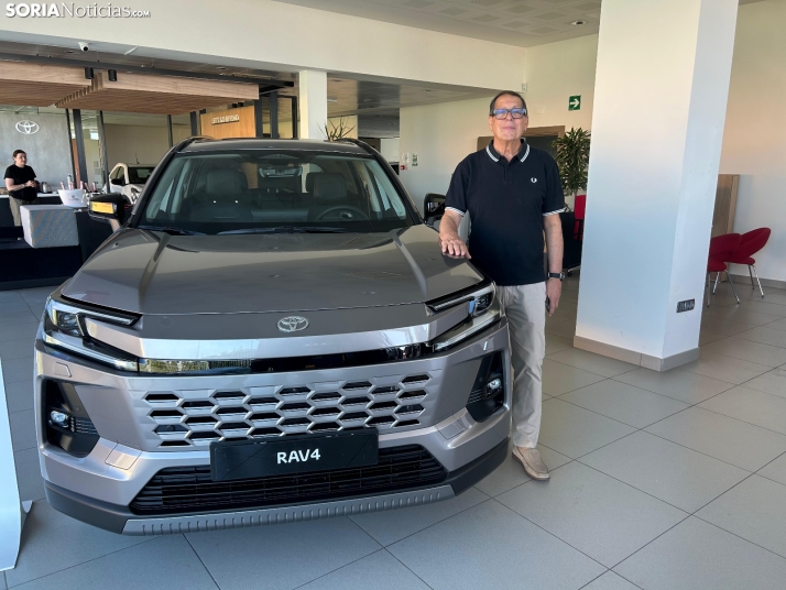 Toyota presenta en Soria el RAV4, el coche más vendido del mundo, con un novedoso diseño