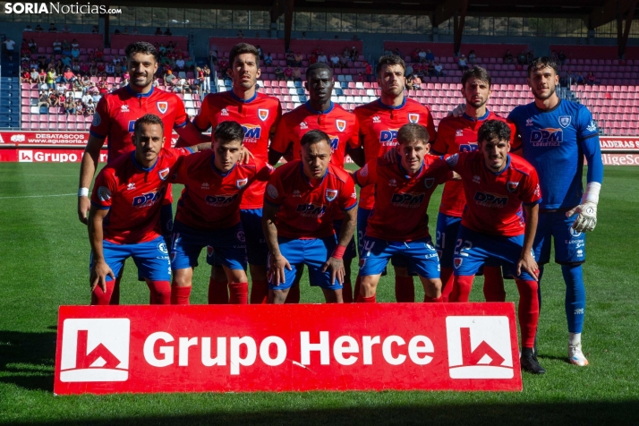 Solo dos jugadores del Numancia tienen contrato para la temporada 2026/2027