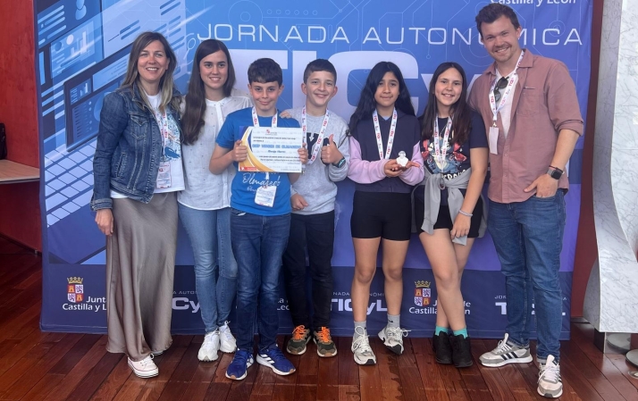 Alumnos de Ólvega conquistan Castilla y León con un vídeo sobre los retos de la inteligencia artificial