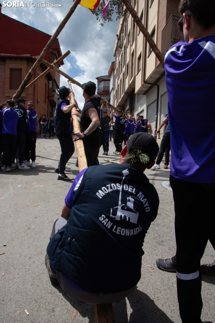 Pingada de Mayo en San Leonardo