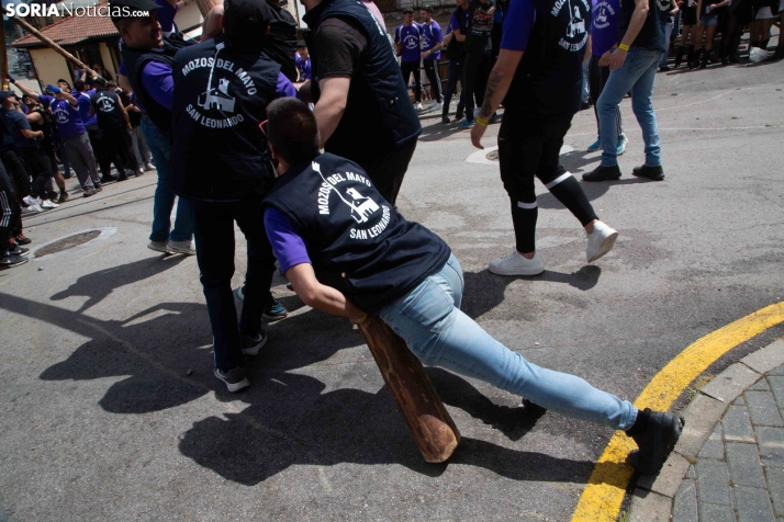 Pingada de Mayo en San Leonardo