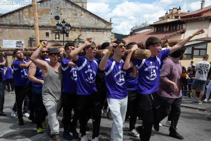 Pingada de Mayo en San Leonardo