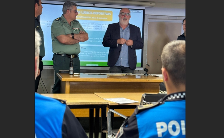 La Guardia Civil forma a las Policías Locales de Soria en seguridad y normativa