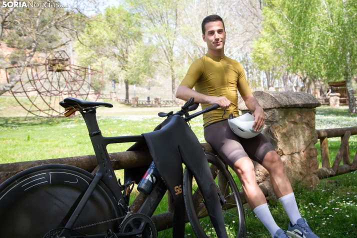Javier Laorden, el Ironman más joven de la provincia