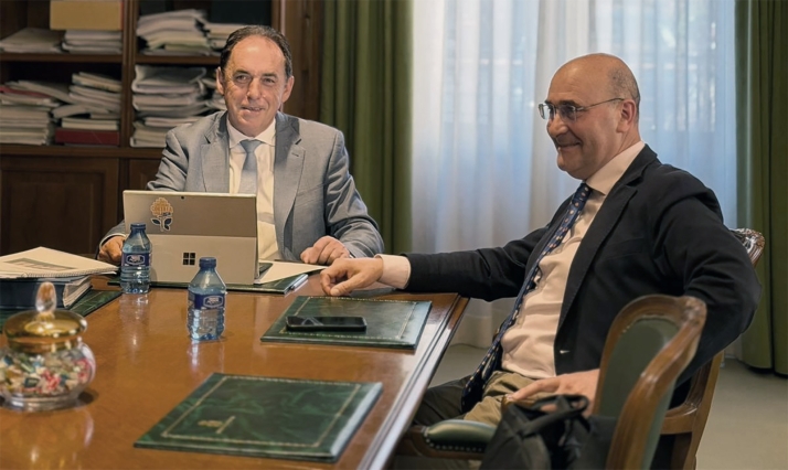 Ágreda y la Diputación se alían para desbloquear la residencia y proyectar un centro intergeneracional