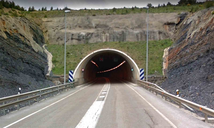 El túnel de Piqueras sufrirá cortes de tráfico por obras hasta el 29 de mayo