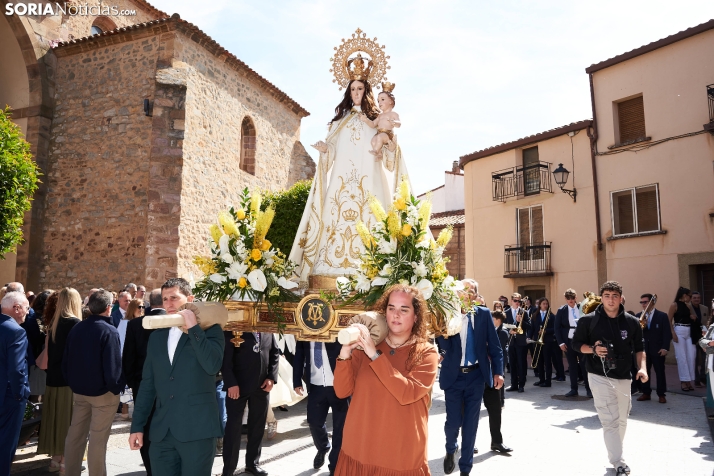 En im&aacute;genes: &Oacute;lvega cumple con la tradici&oacute;n y celebra la romer&iacute;a de la Virgen de O