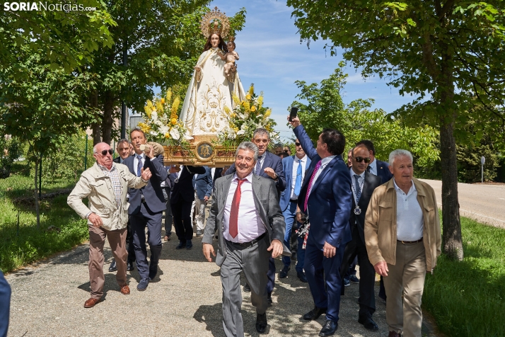 En im&aacute;genes: &Oacute;lvega cumple con la tradici&oacute;n y celebra la romer&iacute;a de la Virgen de O