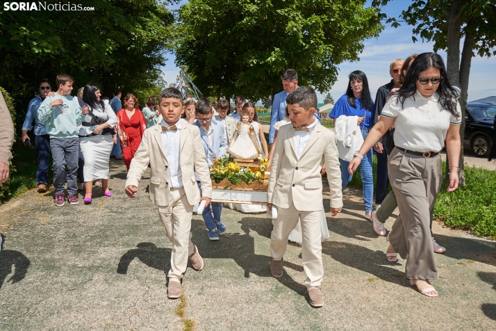 En im&aacute;genes: &Oacute;lvega cumple con la tradici&oacute;n y celebra la romer&iacute;a de la Virgen de O
