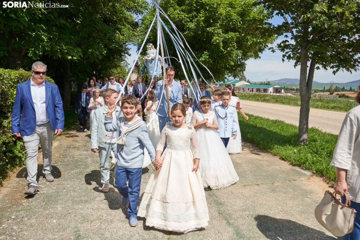 En im&aacute;genes: &Oacute;lvega cumple con la tradici&oacute;n y celebra la romer&iacute;a de la Virgen de O