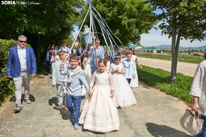 En im&aacute;genes: &Oacute;lvega cumple con la tradici&oacute;n y celebra la romer&iacute;a de la Virgen de O