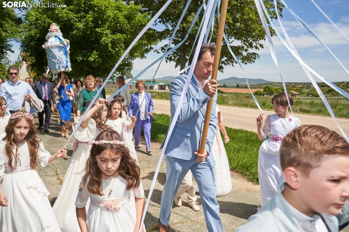 En im&aacute;genes: &Oacute;lvega cumple con la tradici&oacute;n y celebra la romer&iacute;a de la Virgen de O