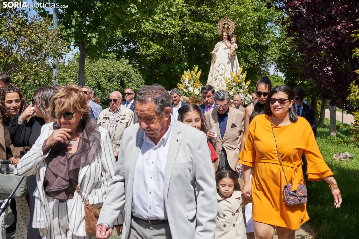 En im&aacute;genes: &Oacute;lvega cumple con la tradici&oacute;n y celebra la romer&iacute;a de la Virgen de O