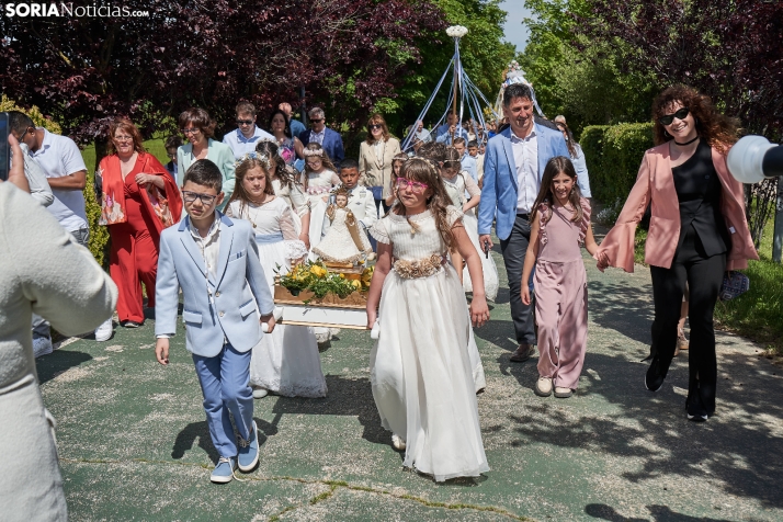 En im&aacute;genes: &Oacute;lvega cumple con la tradici&oacute;n y celebra la romer&iacute;a de la Virgen de O