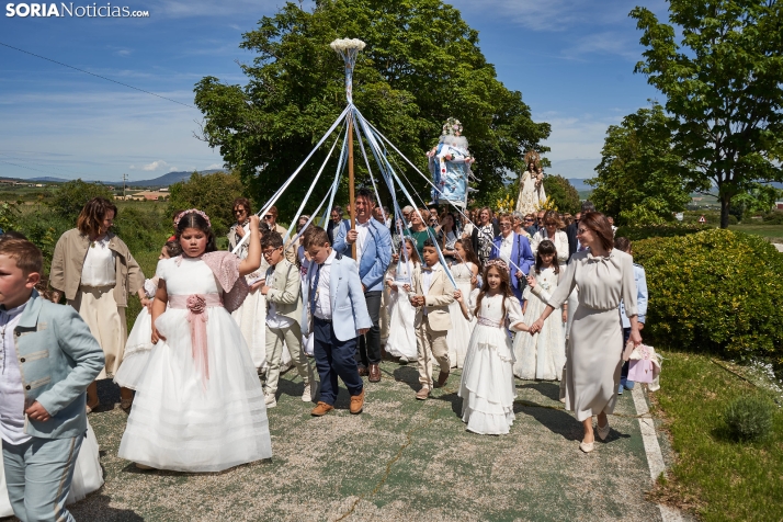 En im&aacute;genes: &Oacute;lvega cumple con la tradici&oacute;n y celebra la romer&iacute;a de la Virgen de O