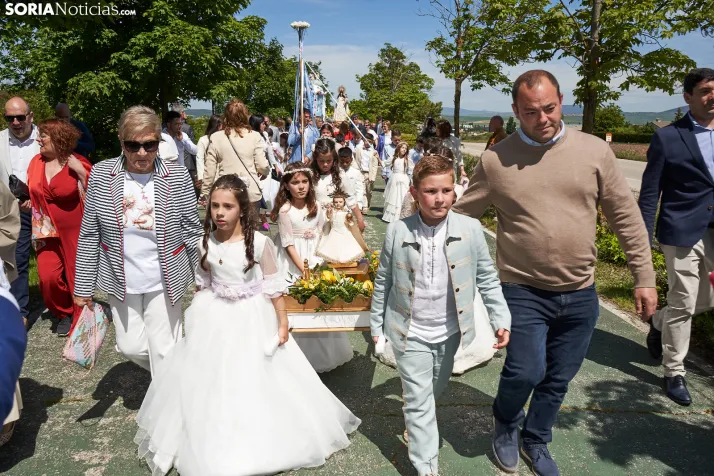 En im&aacute;genes: &Oacute;lvega cumple con la tradici&oacute;n y celebra la romer&iacute;a de la Virgen de O