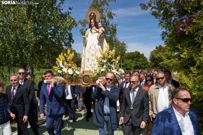 En im&aacute;genes: &Oacute;lvega cumple con la tradici&oacute;n y celebra la romer&iacute;a de la Virgen de O