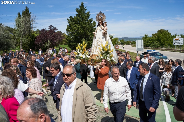 En im&aacute;genes: &Oacute;lvega cumple con la tradici&oacute;n y celebra la romer&iacute;a de la Virgen de O