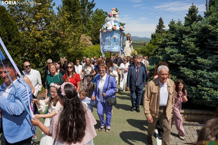 En im&aacute;genes: &Oacute;lvega cumple con la tradici&oacute;n y celebra la romer&iacute;a de la Virgen de O