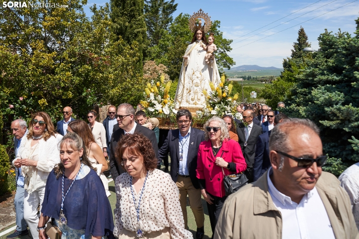 En im&aacute;genes: &Oacute;lvega cumple con la tradici&oacute;n y celebra la romer&iacute;a de la Virgen de O