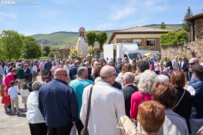 En im&aacute;genes: &Oacute;lvega cumple con la tradici&oacute;n y celebra la romer&iacute;a de la Virgen de O