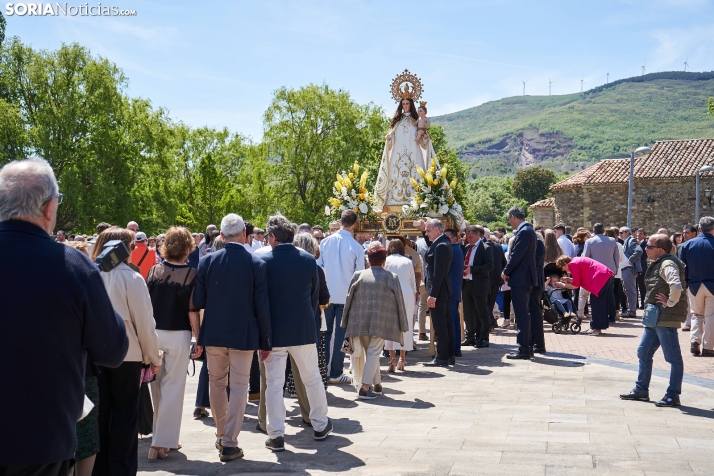 En im&aacute;genes: &Oacute;lvega cumple con la tradici&oacute;n y celebra la romer&iacute;a de la Virgen de O
