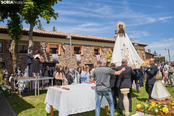 En im&aacute;genes: &Oacute;lvega cumple con la tradici&oacute;n y celebra la romer&iacute;a de la Virgen de O