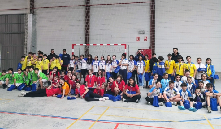Ochenta jóvenes participantes disputan la fase decisiva de los torneos escolares de la Diputación