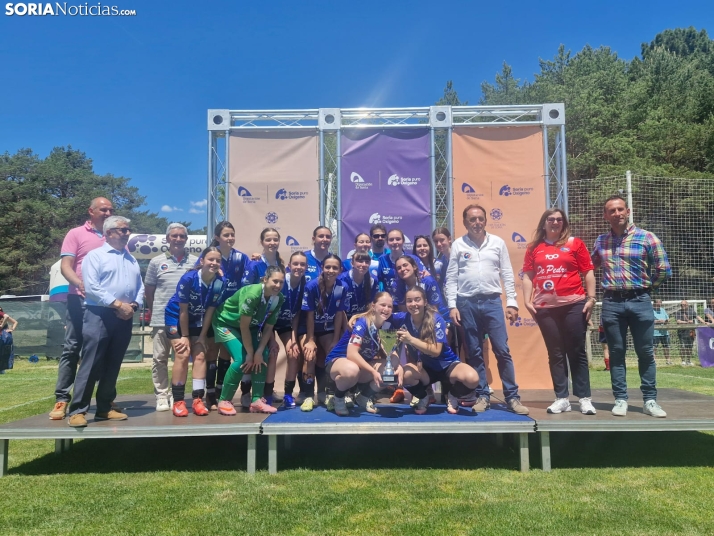 El Sporting Uxama se corona campeón de la Copa Diputación femenina