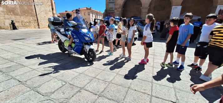 Una imagen del mediodía en la plaza Mayor. /PC