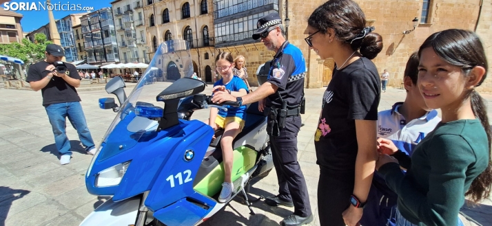 Una imagen del mediodía en la plaza Mayor. /PC