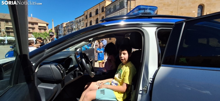 Una imagen del mediodía en la plaza Mayor. /PC