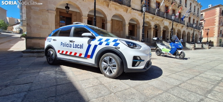 Una imagen del mediodía en la plaza Mayor. /PC