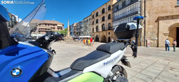 Una imagen del mediodía en la plaza Mayor. /PC