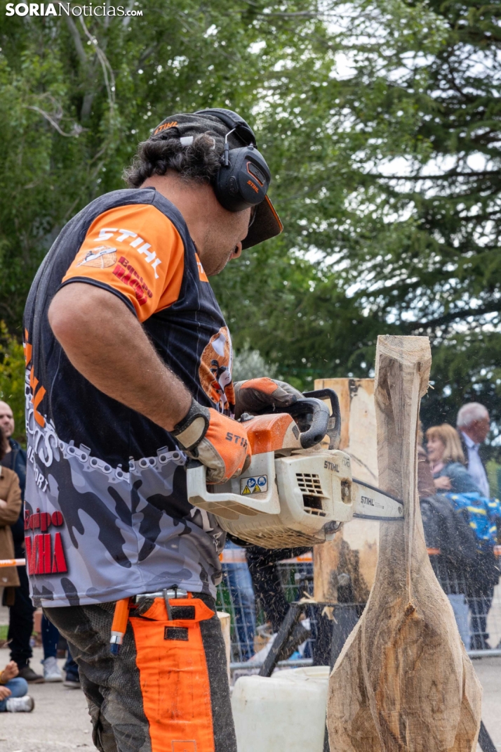 Tallado de Madera con Motosierra./ Viksar Fotografía